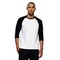 Gildan® Heavy Cotton Raglan Crewneck Three-Quarter Sleeve T-Shirt